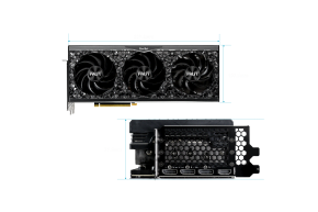 NVIDIA GeForce RTX 4080 GameRock OC,16GB GDDR6X Graphics Card,9728 Cores,2505 MHz Clock Speed,256 Bit Memory,PCI Express Gen4,Gale Hunter Fan,1xHDMI 2.1,Midnight Kaleidoscope-NED4080S19T2-1030G - Image 2