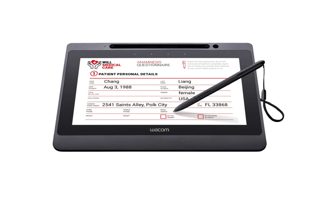 Wacom Signature Set - DTU1141B & sign pro PDF Graphic Drawing Table | DTU1141B-CH2 - Image 4