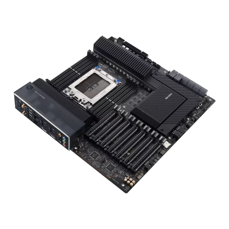 Asus AMD WRX80 Ryzen™ Threadripper™ PRO extended-ATX workstation motherboard with Intel dual 10 G LAN AMD sWRX8 socket | 90MB1590-M0EAY0 - Image 4