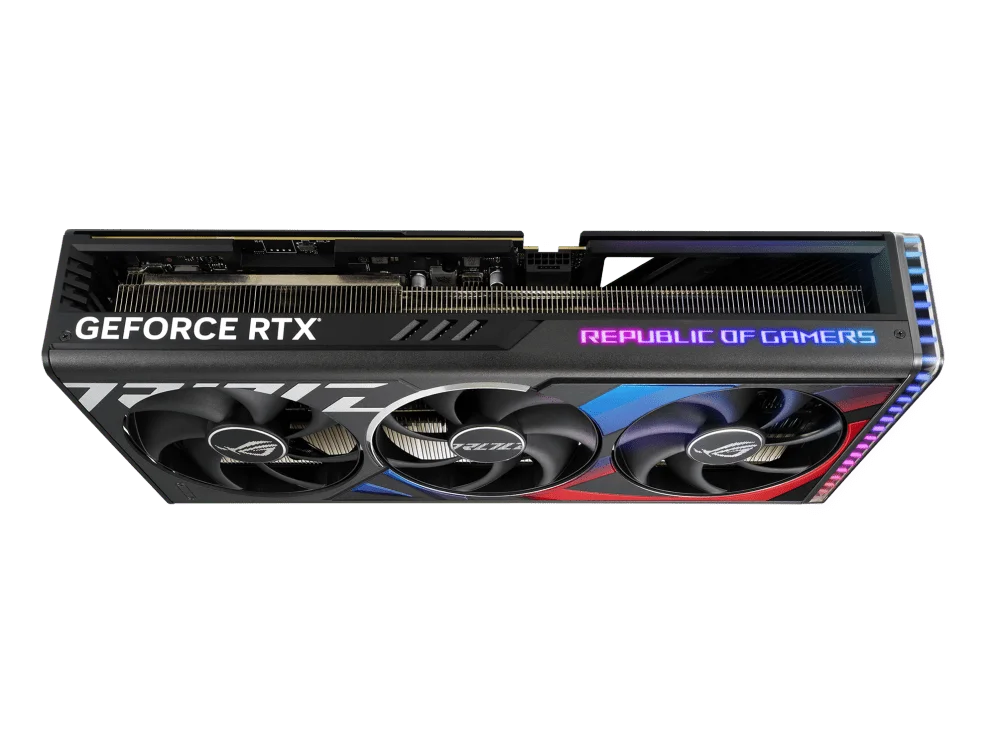 ASUS ROG Strix GeForce RTX 4090 OC Edition 24GB GDDR6X OC mode: Boost clock 2640 MHz (OC mode)/ 2610 MHz (Gaming mode) | 90YV0ID0-M0NA00 - Image 3