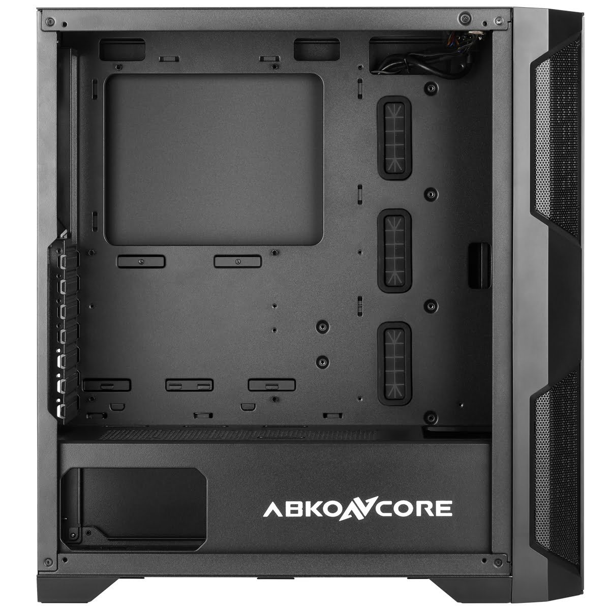 Abkoncore Helios 500G SYNC Premium Tempered Glass Mid Tower Case – Black - Image 3