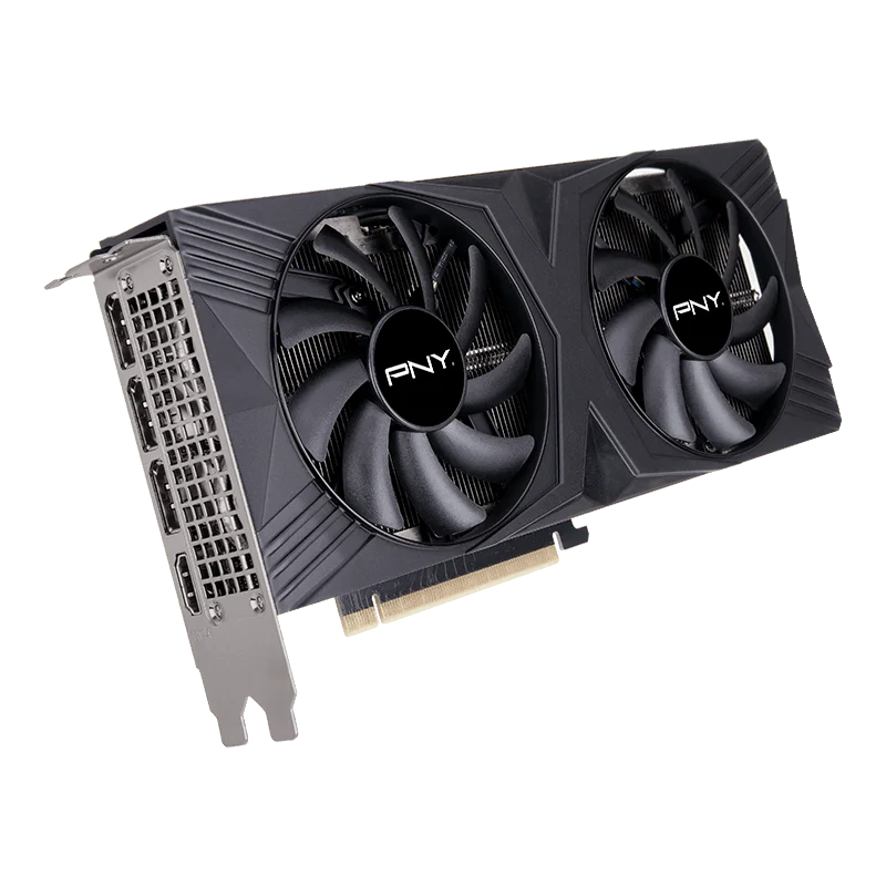 PNY GeForce RTX 4060 Ti 8GB VERTO Dual Fan DLSS 3, CUDA Cores 4352, DisplayPort 1.4a (x3), HDMI 2.1, PCI-Express 4.0 x16, DisplayPort 1.4a (x3), HDMI 2.1 | VCG4060T8DFXPB1 - Image 5