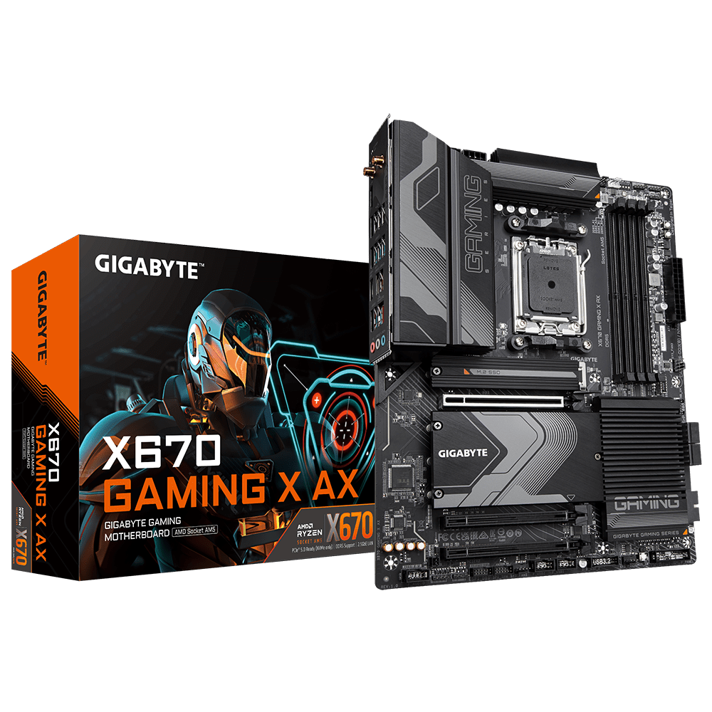 Gigabyte X670 GAMING X AX Socket AM5 ,4 x DDR5 up to 192 Motherboard - Image 4