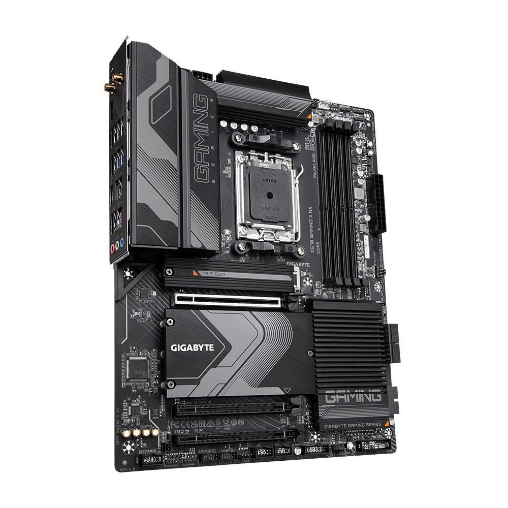 Gigabyte X670 GAMING X AX Socket AM5 ,4 x DDR5 up to 192 Motherboard