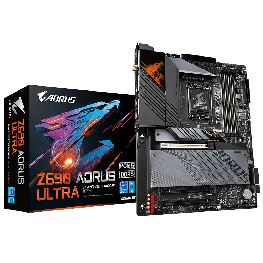 Gigabyte Z690 AORUS ULTRA Motherboard LGA1700 4 x DDR5 up to 192 GB - Image 2