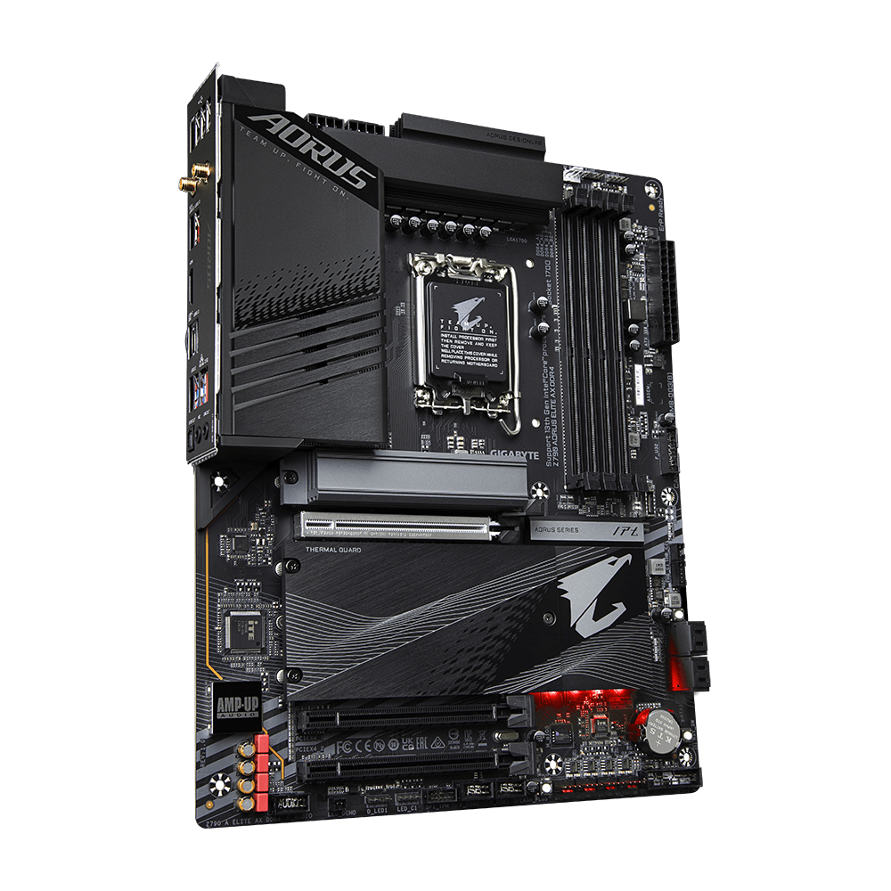 Gigabyte Z790 AORUS ELITE AX DDR4 LGA1700 socket 4 x DDR DIMM sockets supporting up to 128 GB - Image 4