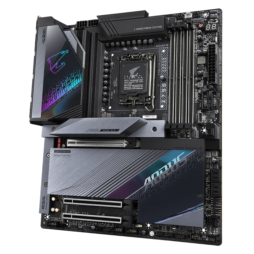 Gigabyte Z790 AORUS MASTER ,LGA1700 socketATX ,4 x DDR5 DIMM up to192GB E-ATX Motherboard - Image 4
