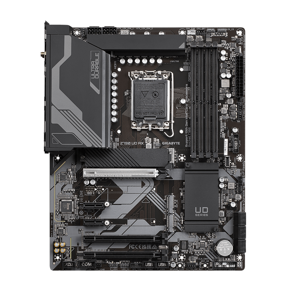 Gigabyte Z790 UD AX LGA1700 socket 4 x DDR5 up to192GB ATX Motherboard - Image 3