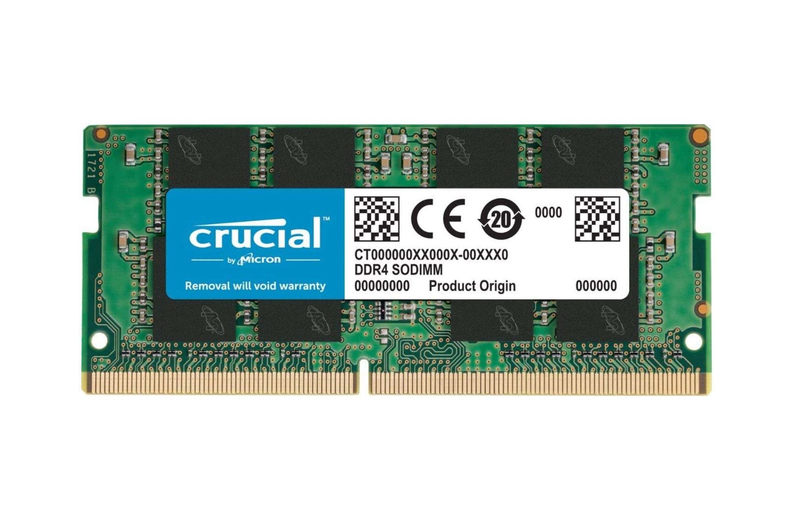 Crucial RAM 4GB DDR4 2666MHz CL19 Laptop Memory