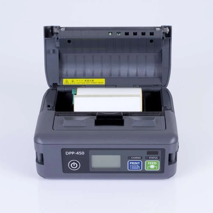 Datecs DPP-450 Portable Label Thermal Printer Bluetooth, wifi Windows, Android, iOS | DPP-450 - Image 2