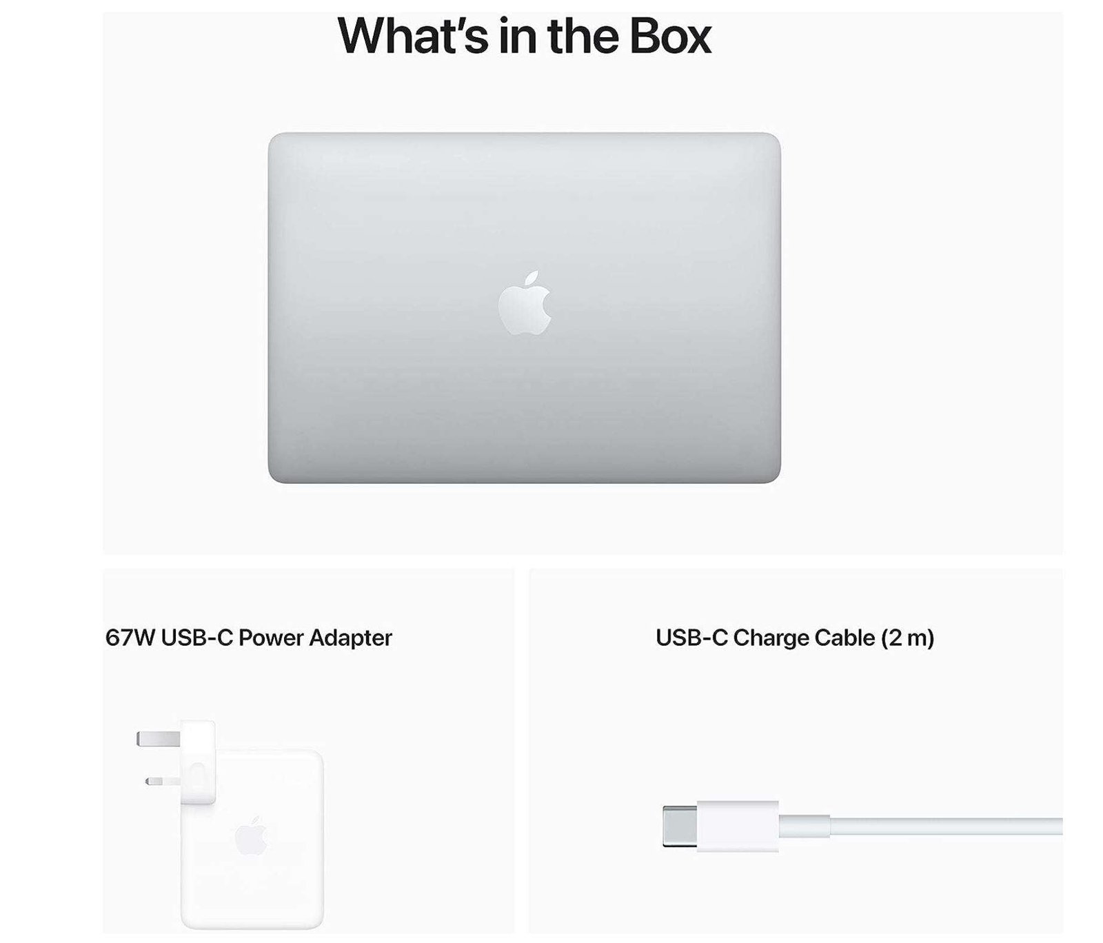 Renewed Apple MacBook Pro 2020 13" Retina display ,M1 Chip ,8GB RAM, 512GB SSD ,Mac OS, En Keyboard, Silver - Image 2