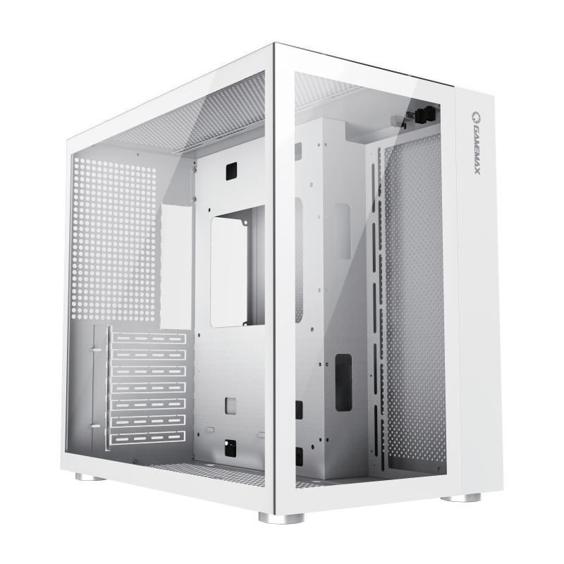 GameMax Infinity Mid-Tower ATX PC Gaming Case, Tempered Glass Side