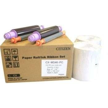 Citizen Roll Paper/Ink Ribon Set 2 Pieces 4" X 6" | CKCXMS246CKCXMS246 - Image 2