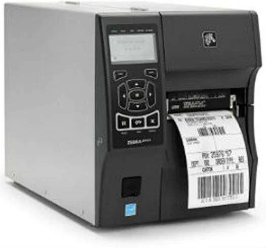 Zebra ZT411 Heavy Duty Barcode Label Printer, 300dpi Print Resolution, 14.0 ips Print Speed, LCD Display, Thermal Transfer, 4.1" Print Width, USB, Ethernet, Bluetooth, Gray | ZT41143-T0E0000Z