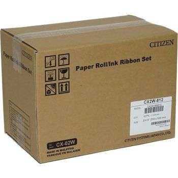 Citizen Roll Paper/Ink Ribon Set 2 Pieces 8" X 12" | CKCX2W812 - Image 2