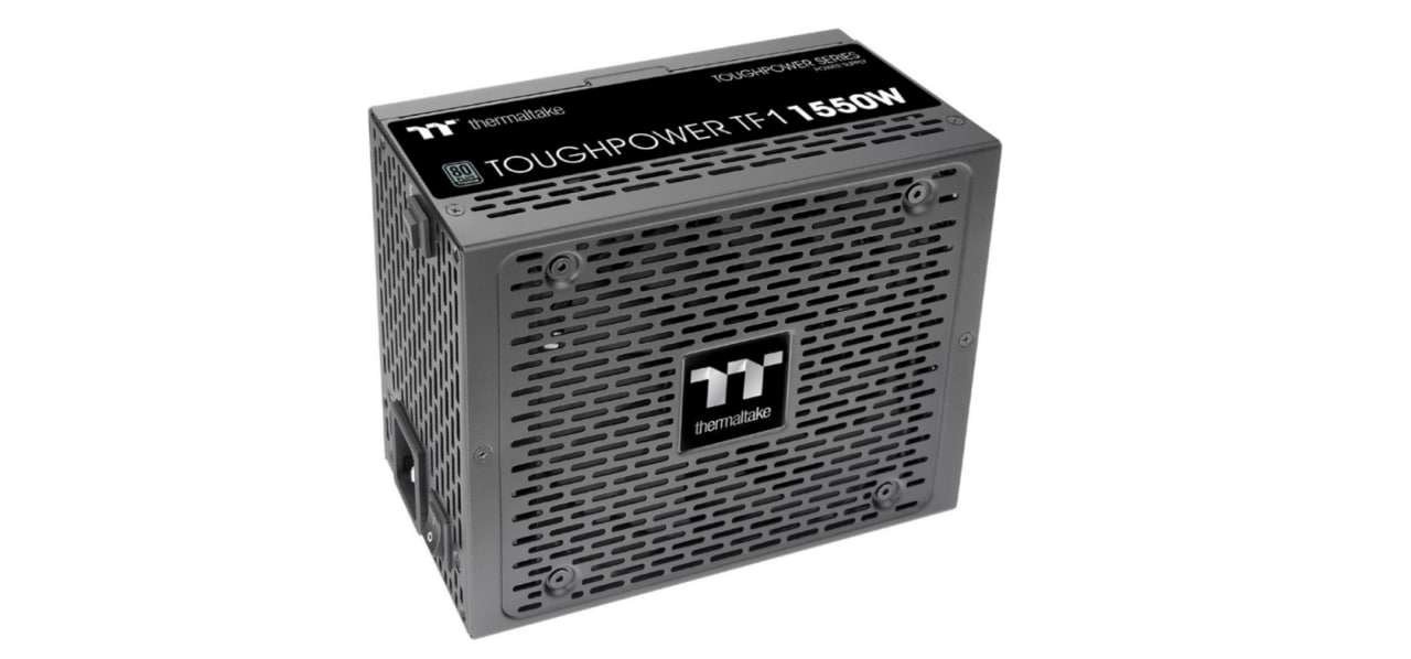 THERMALTAKE Toughpower TF1 1550W - TT Premium Edition 80 PLUS Titanium certified fully modular PSU with 140mm Pulse Width Modulation fan | PS-TPD-1550FNFATK-1