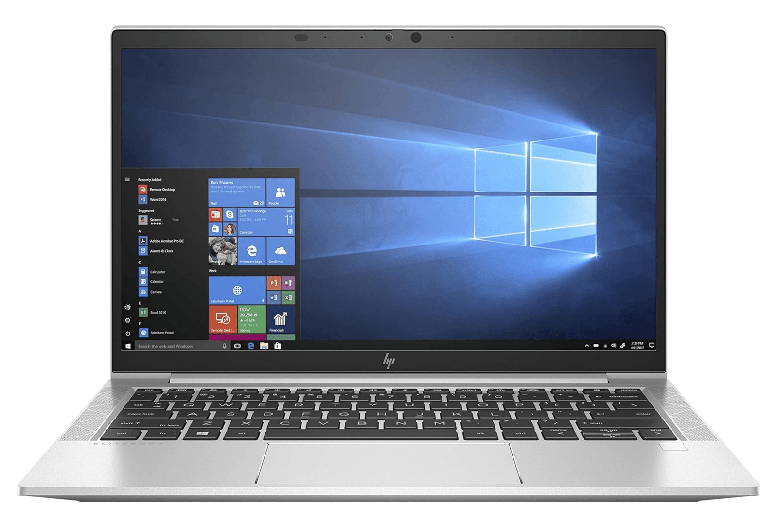 Renewed HP EliteBook 830 G7 Notebook Laptop 10th Gen Core i5, 16GB RAM, 512GB SSD  Intel UHD Graphics,13.3inch FHD English Keyboard Silver, Win10 Pro - Image 3