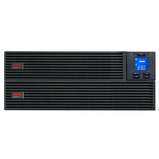 APC Easy UPS On-Line, 6kVA/6kW, Rackmount 4U, 230V, Hard wire 3-wire(1P+N+E) outlet, Intelligent Card Slot, LCD, W/ rail kit | SRV6KRIRK - Image 3