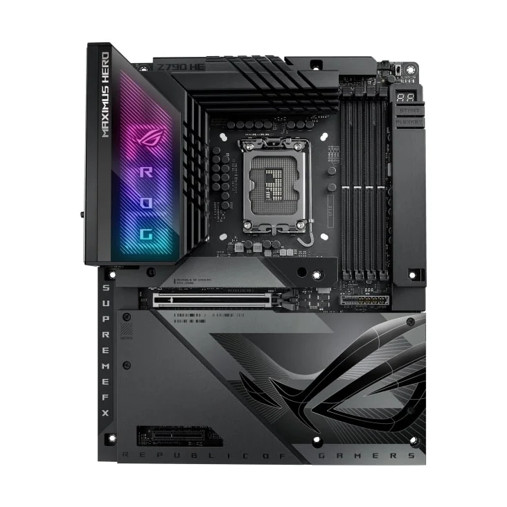 ASUS ROG MAXIMUS Z790 HERO BTF, Socket LGA1700, 4 x DIMM slots, max. 192GB, DDR5,  5 x M.2 slots | 90MB1H50-M0EAY0 - Image 2