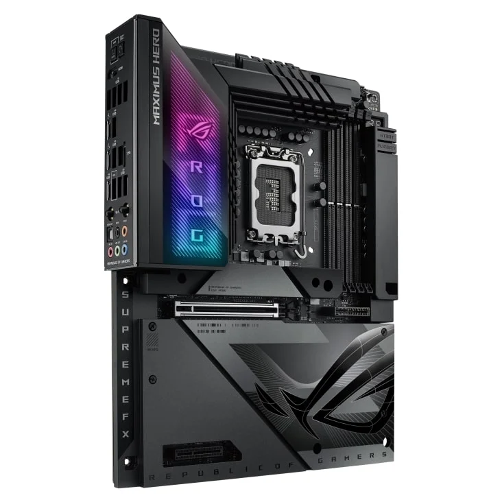 ASUS ROG MAXIMUS Z790 HERO BTF, Socket LGA1700, 4 x DIMM slots, max. 192GB, DDR5,  5 x M.2 slots | 90MB1H50-M0EAY0 - Image 3