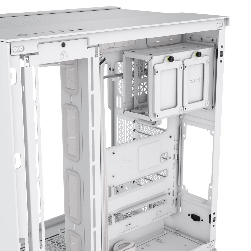 Corsair 6500X Mid-Tower Dual Chamber PC Case - White | CC-9011258-WW - Image 3