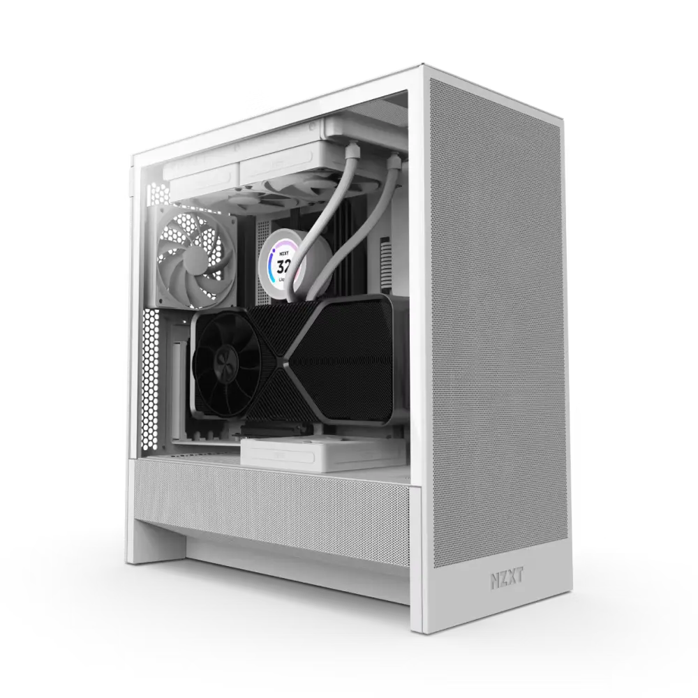 NZXT H5 Flow 2024 ATX Mid-Tower PC Gaming Case